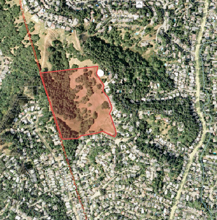 Map - Hawthorn Canyon Preserve
